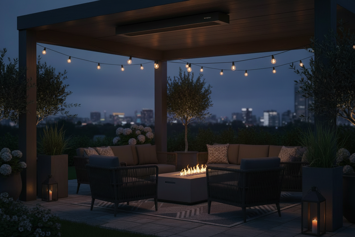 Infrared Heating for Patios: Skip the Pipes - Heatir4Less