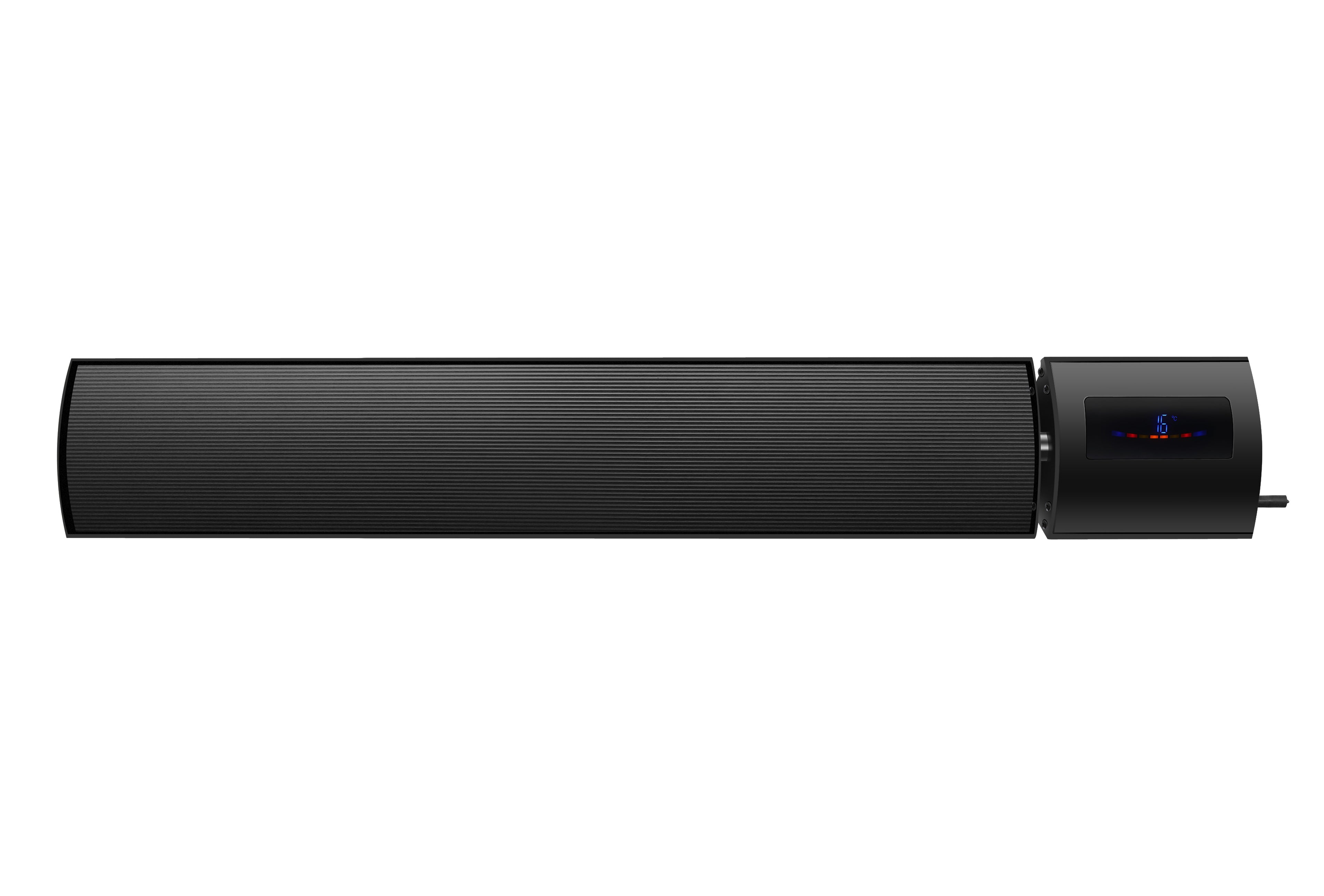 1800W Premium Smart Infrared Bar Heater | Sleek Matte Black