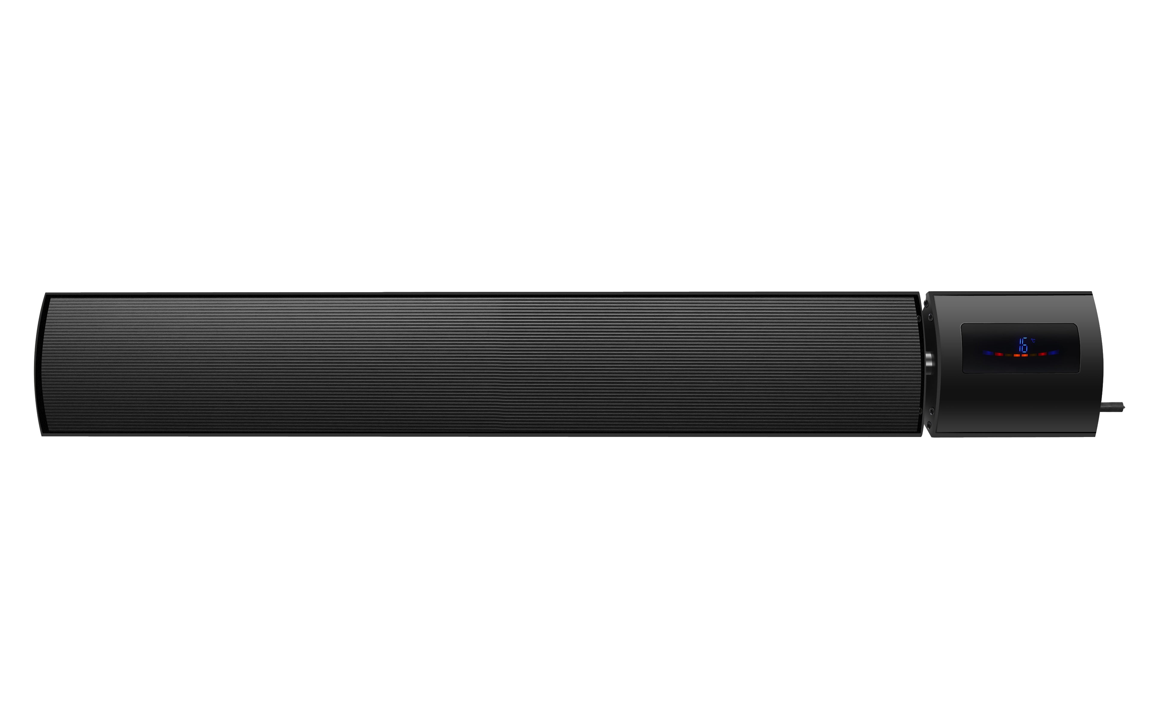 3000W Commercial-Grade Smart Infrared Bar Heater | Sleek Matte Black