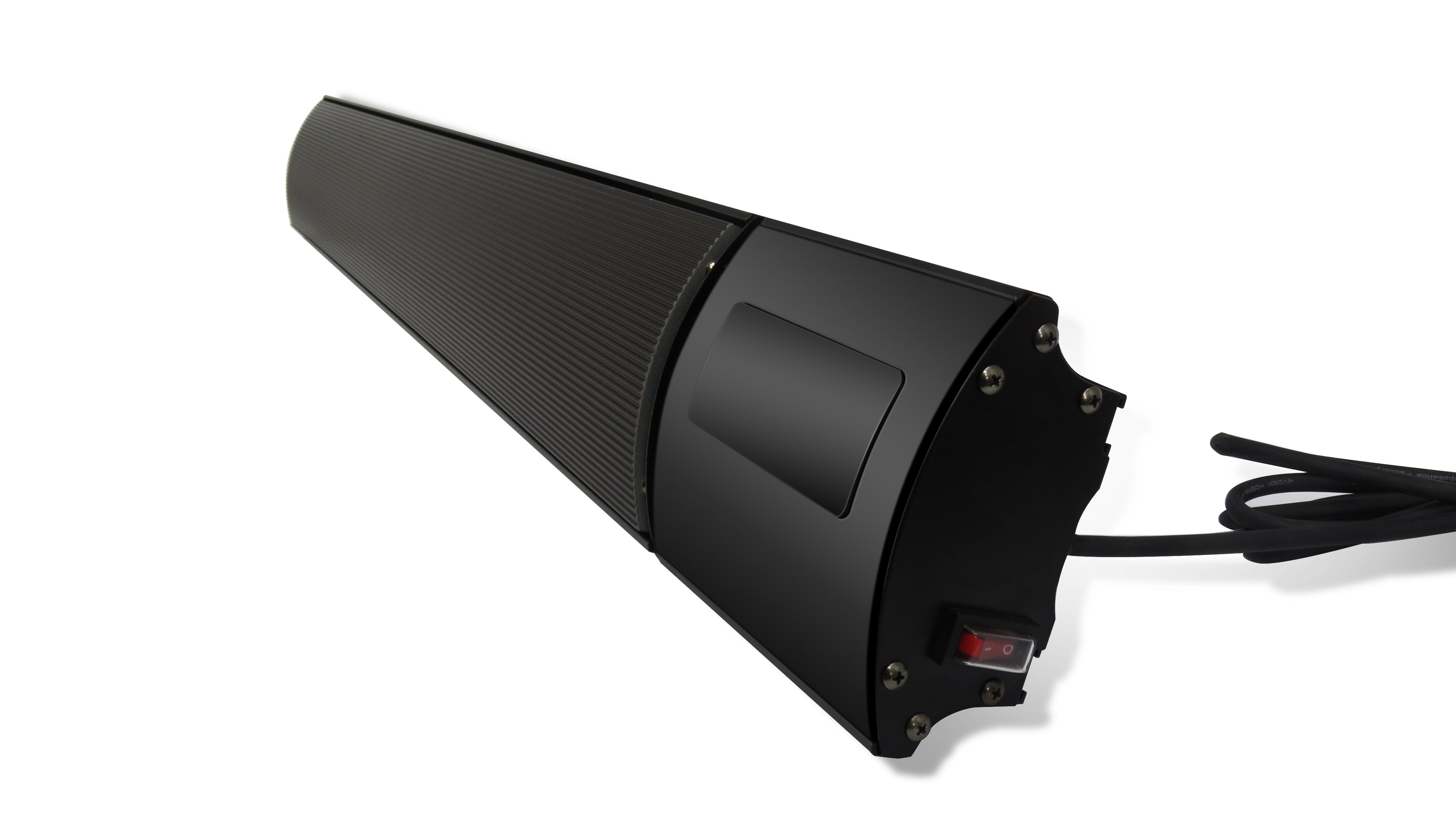 3000W Commercial-Grade Smart Infrared Bar Heater | Sleek Matte Black