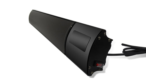1200W Premium Smart Infrared Bar Heater | Sleek Matte Black
